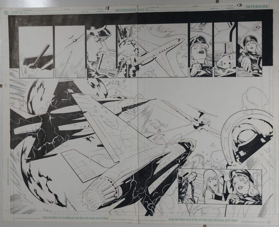 Birds of Prey #83 pg. 19-20 by P: Joe Bennett I: Jack Jadson
